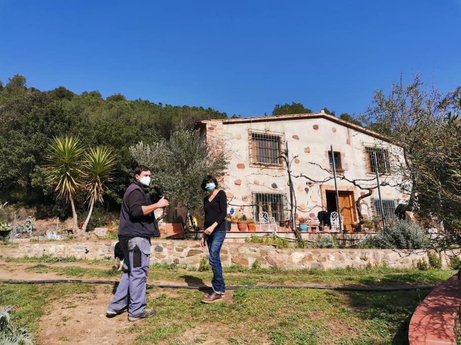 Cottage Eco-Friendly Barcelona Country Side Ла-Гаррига Экстерьер фото